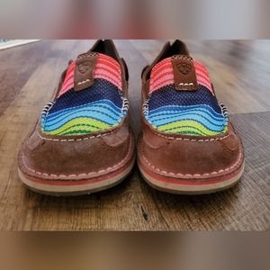 Ariat Cruisers Colorful Rainbow and Brown 8b
